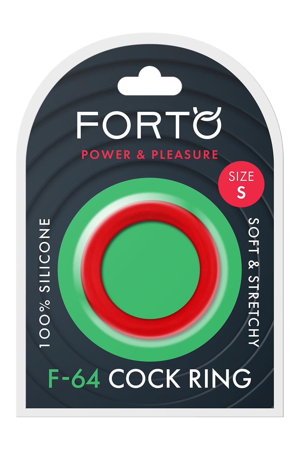 FORTO F-64 40MM RING WIDE SMALL RED