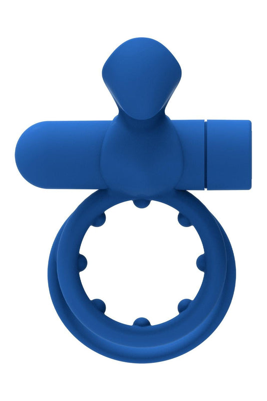 FORTO POINTER VIBRATING COCKRING BLUE