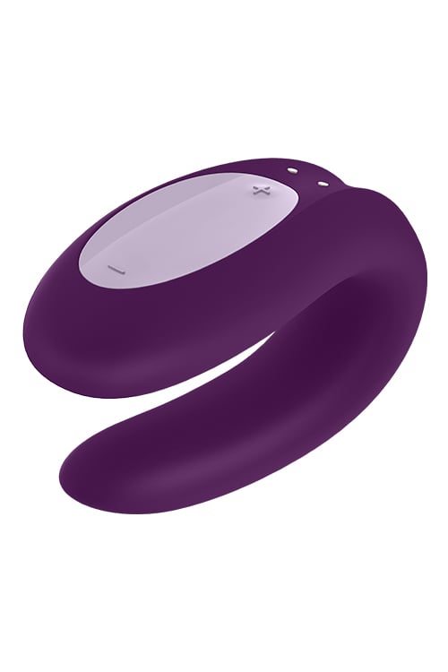 SATISFYER DOUBLE JOY CONNECT APP PURPLE