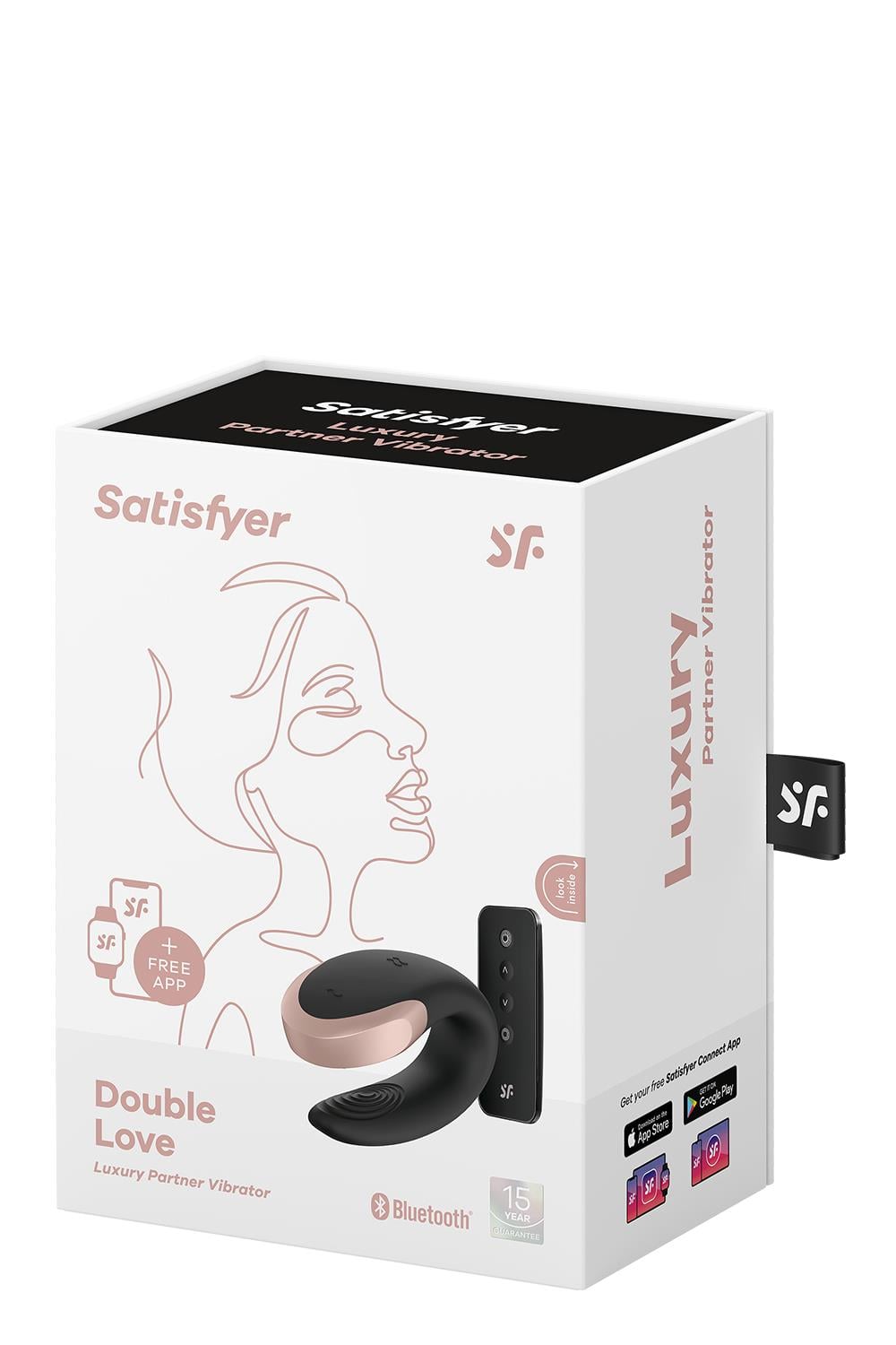 SATISFYER DOUBLE LOVE CONNECT APP BLACK
