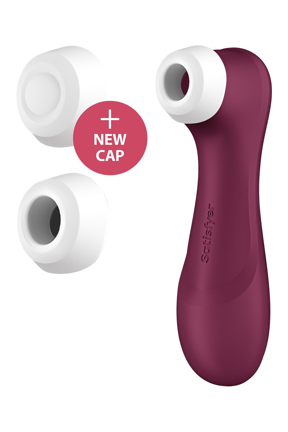 SATISFYER PRO 2 GENERATION 3
 CONNECT APP WINE RED