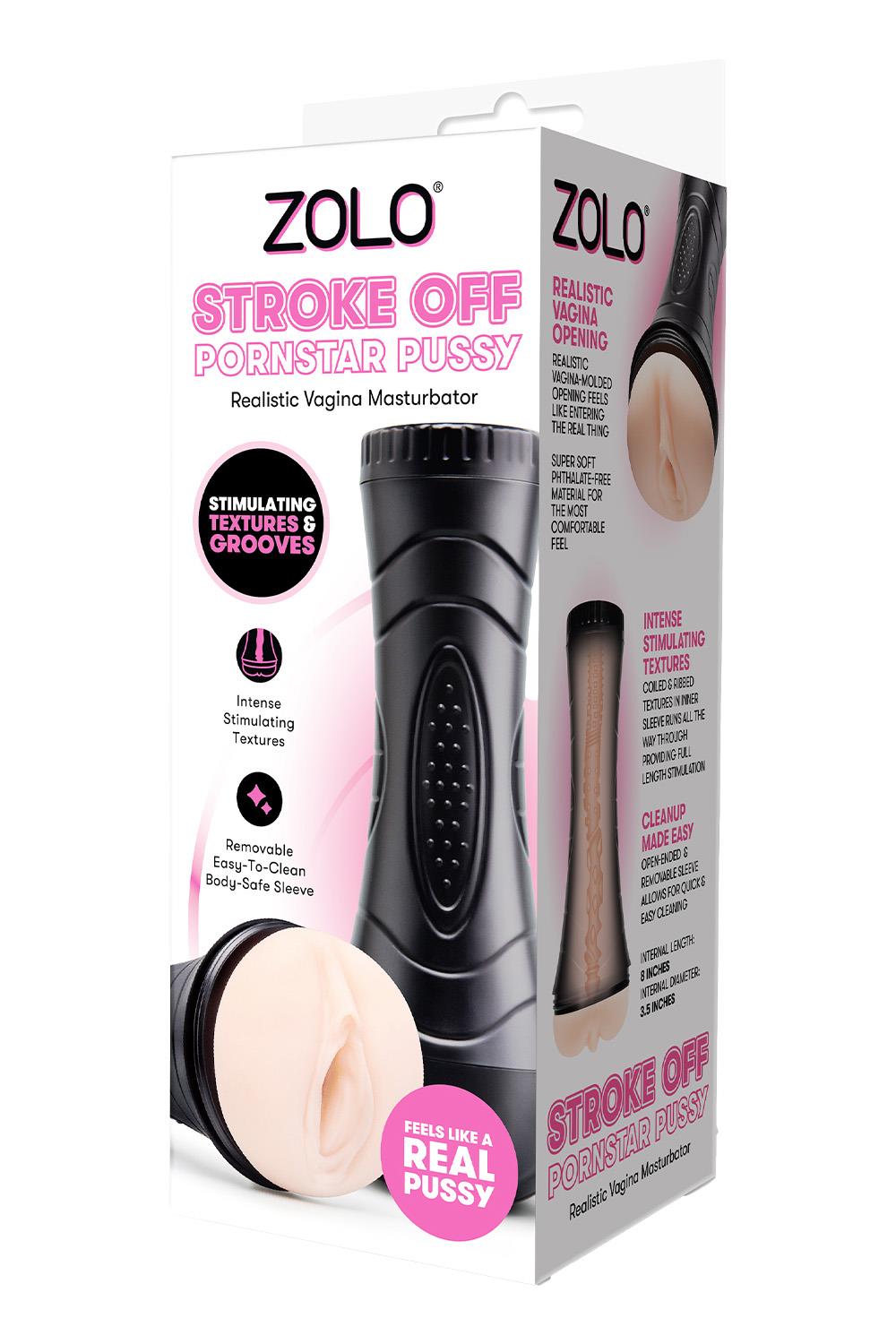 ZOLO STROKE OFF PORNSTAR PUSSY