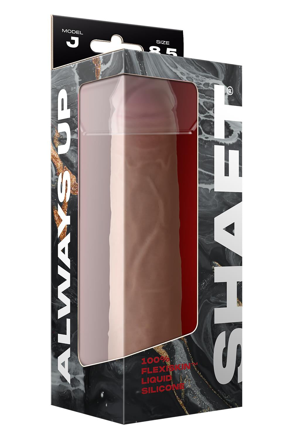 SHAFT MODEL J 8.5 INCH LIQUID SILICONE DONG PINE