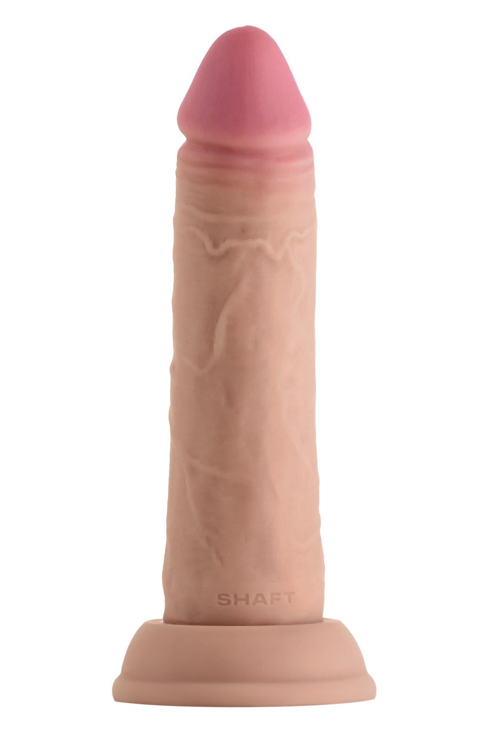 SHAFT MODEL J 6.5 INCH LIQUID SILICONE DONG PINE