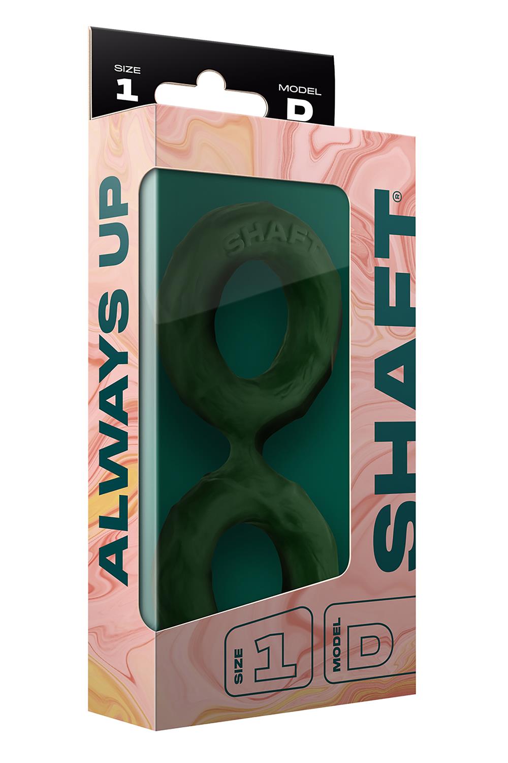 SHAFT DOUBLE C-RING SMALL GREEN