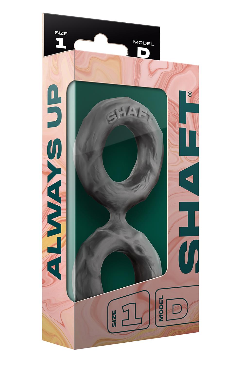 SHAFT DOUBLE C-RING SMALL GRAY
