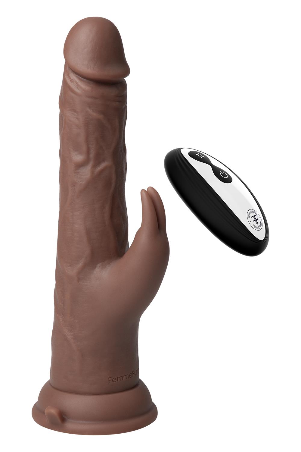 FEMMEFUNN THRUSTER RABBIT BROWN