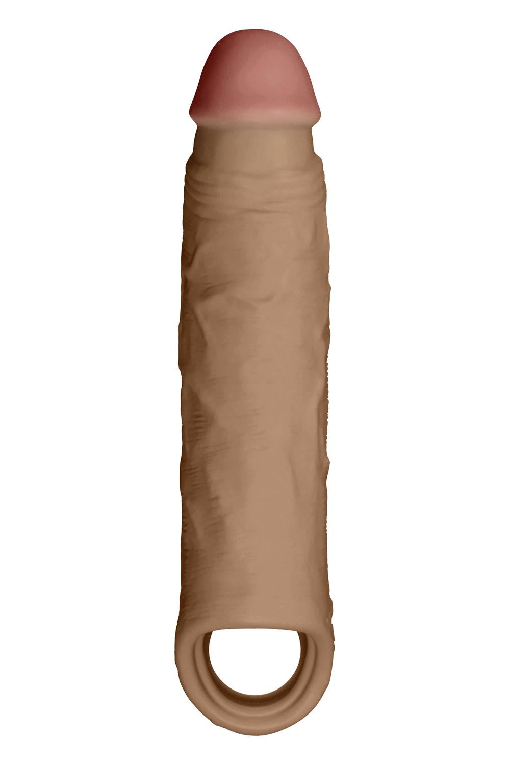 SHAFT SHEATH MODEL F 6.9 INCH LIQUID SILICONE SLEEVE OAK