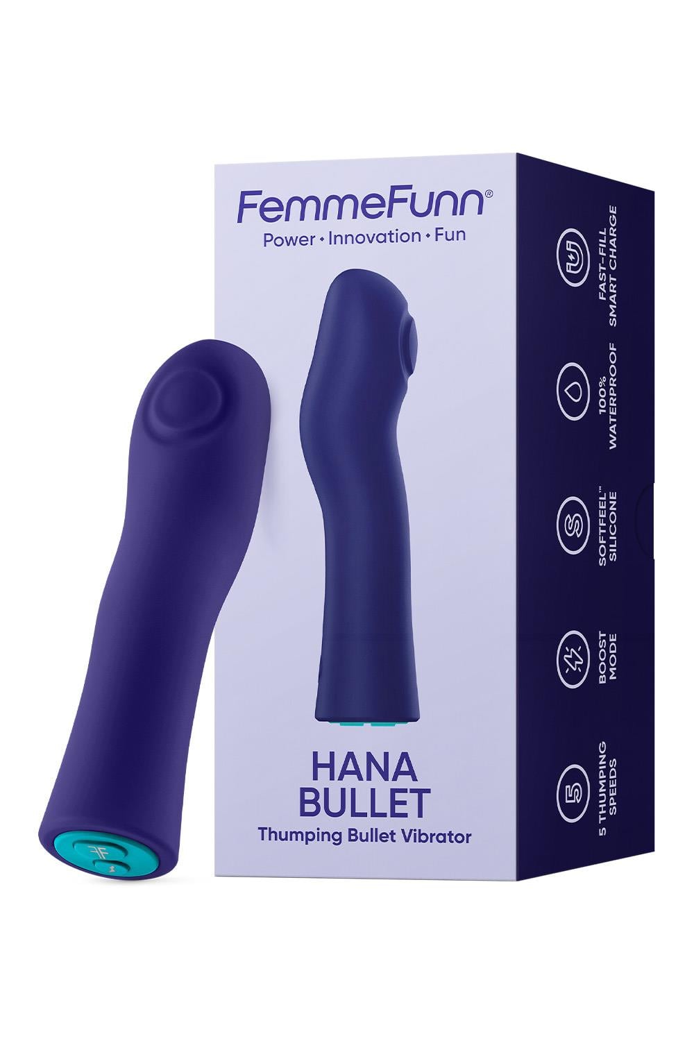 HANA THUMPING BULLET DARK PURPLE