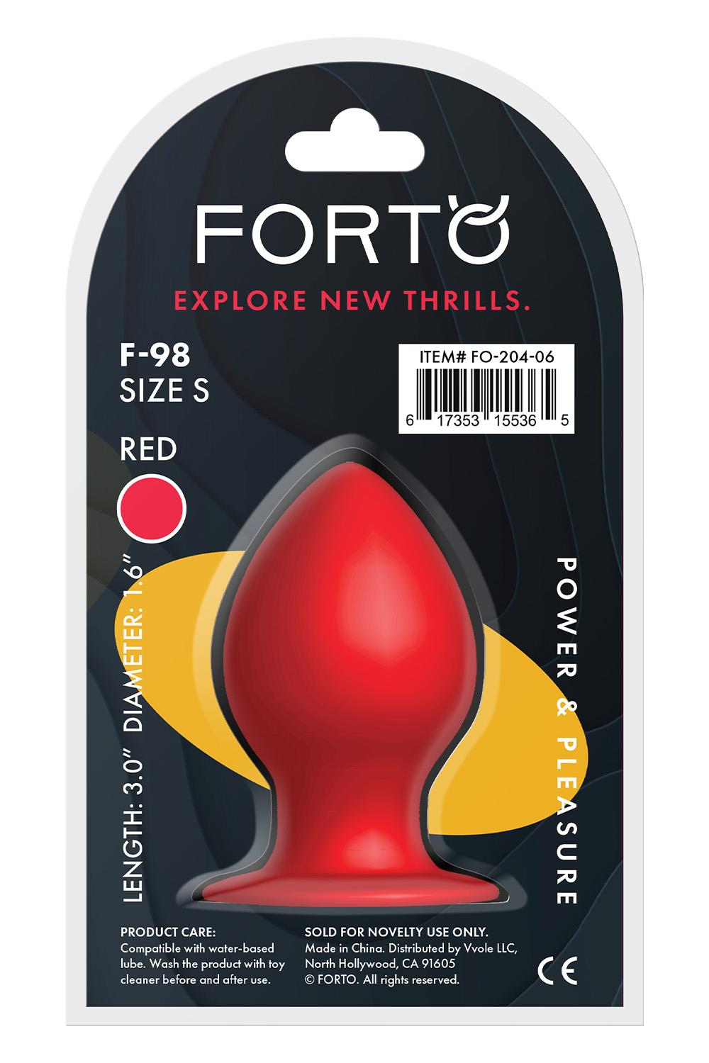 FORTO F-98 CONE SMALL RED