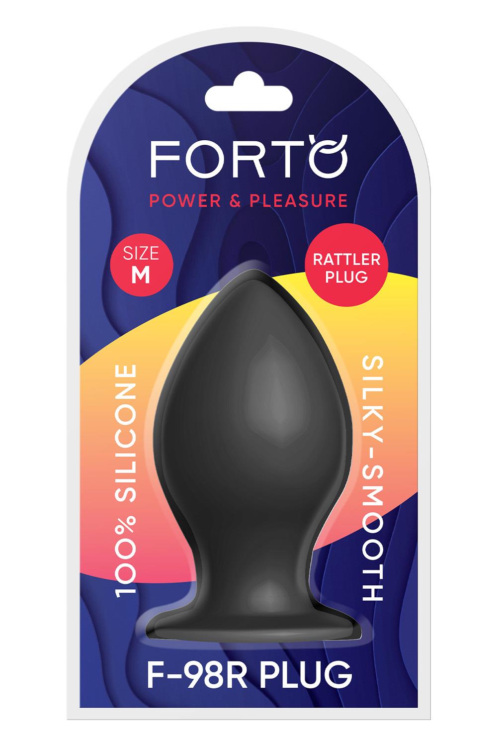 FORTO F-98R RATTLER CONE MEDIUM BLACK