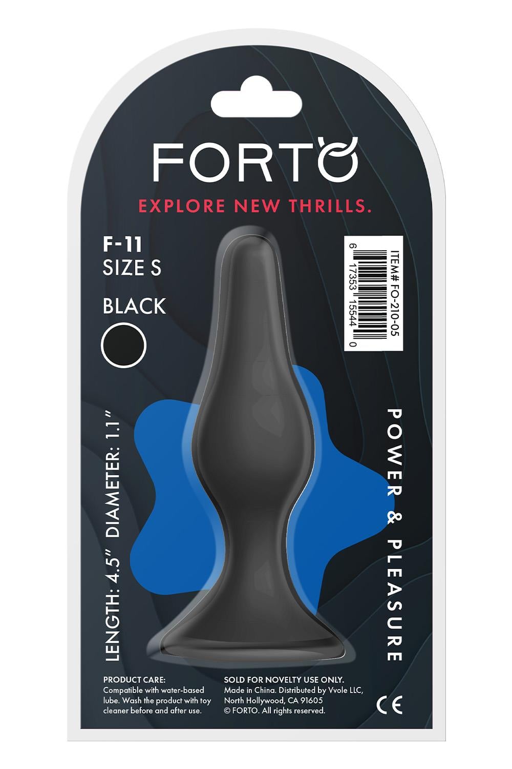 FORTO F-11 LUNGO SMALL BLACK