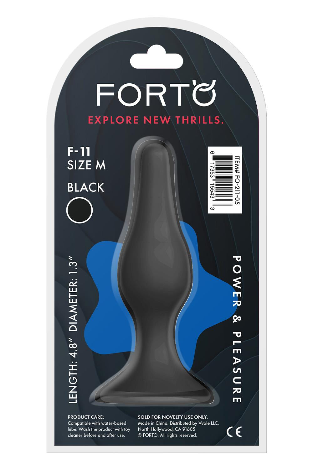 FORTO F-11 LUNGO MEDIUM BLACK