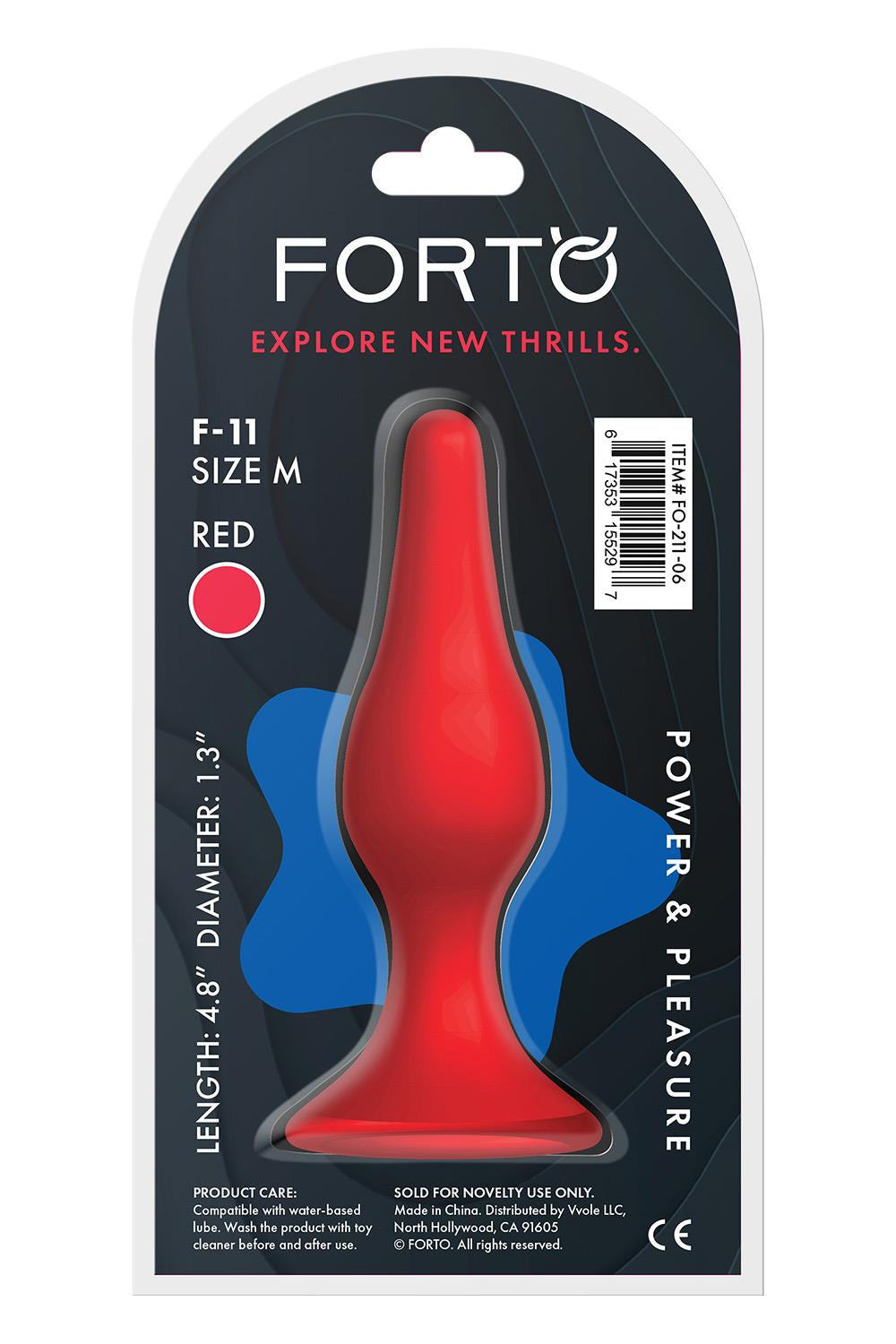 FORTO F-11 LUNGO MEDIUM RED