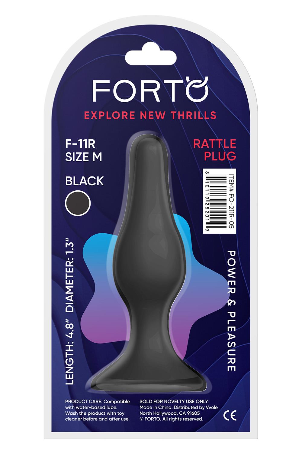 FORTO F-11R RATTLER LUNGO MEDIUM BLACK