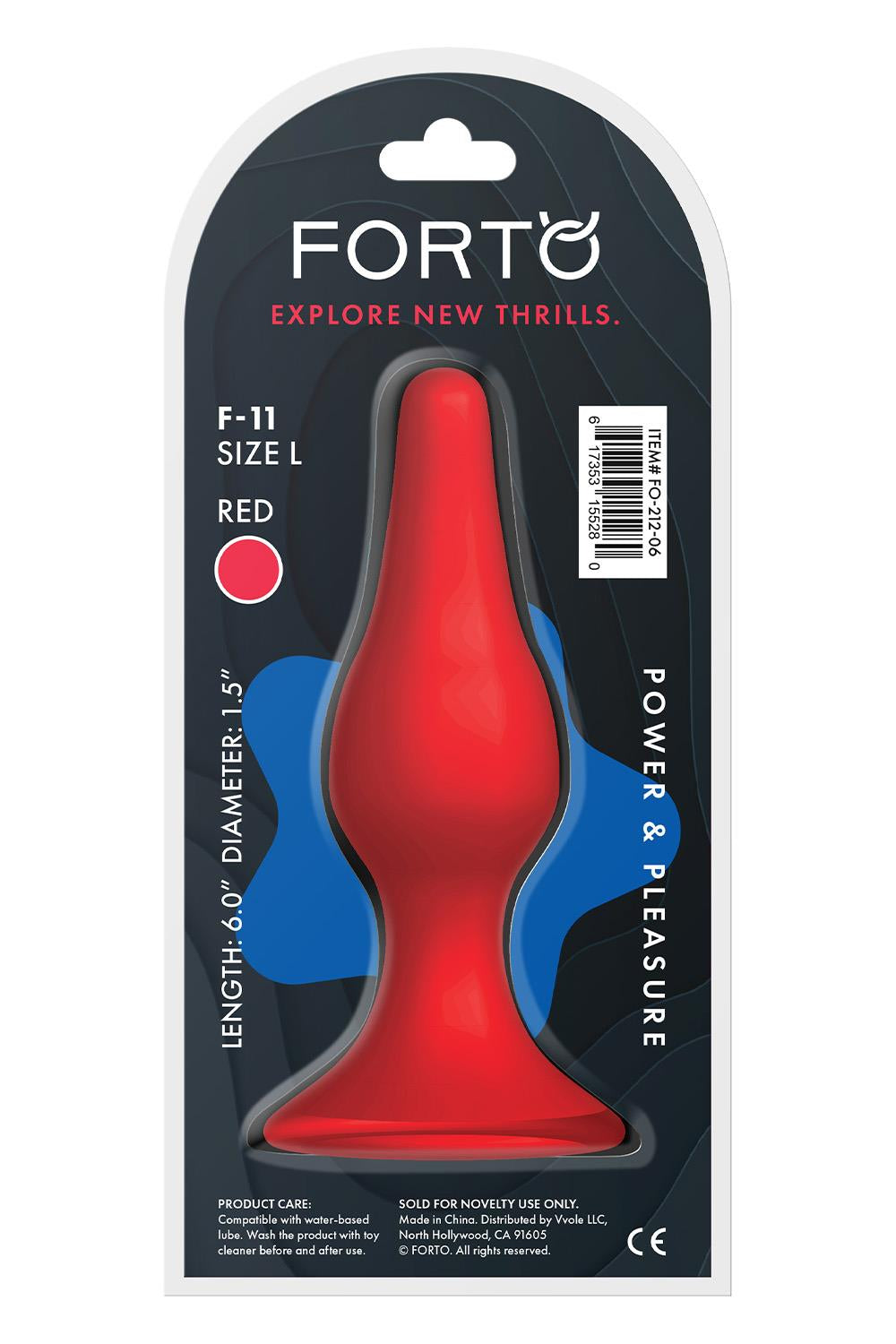 FORTO F-11 LUNGO LARGE RED