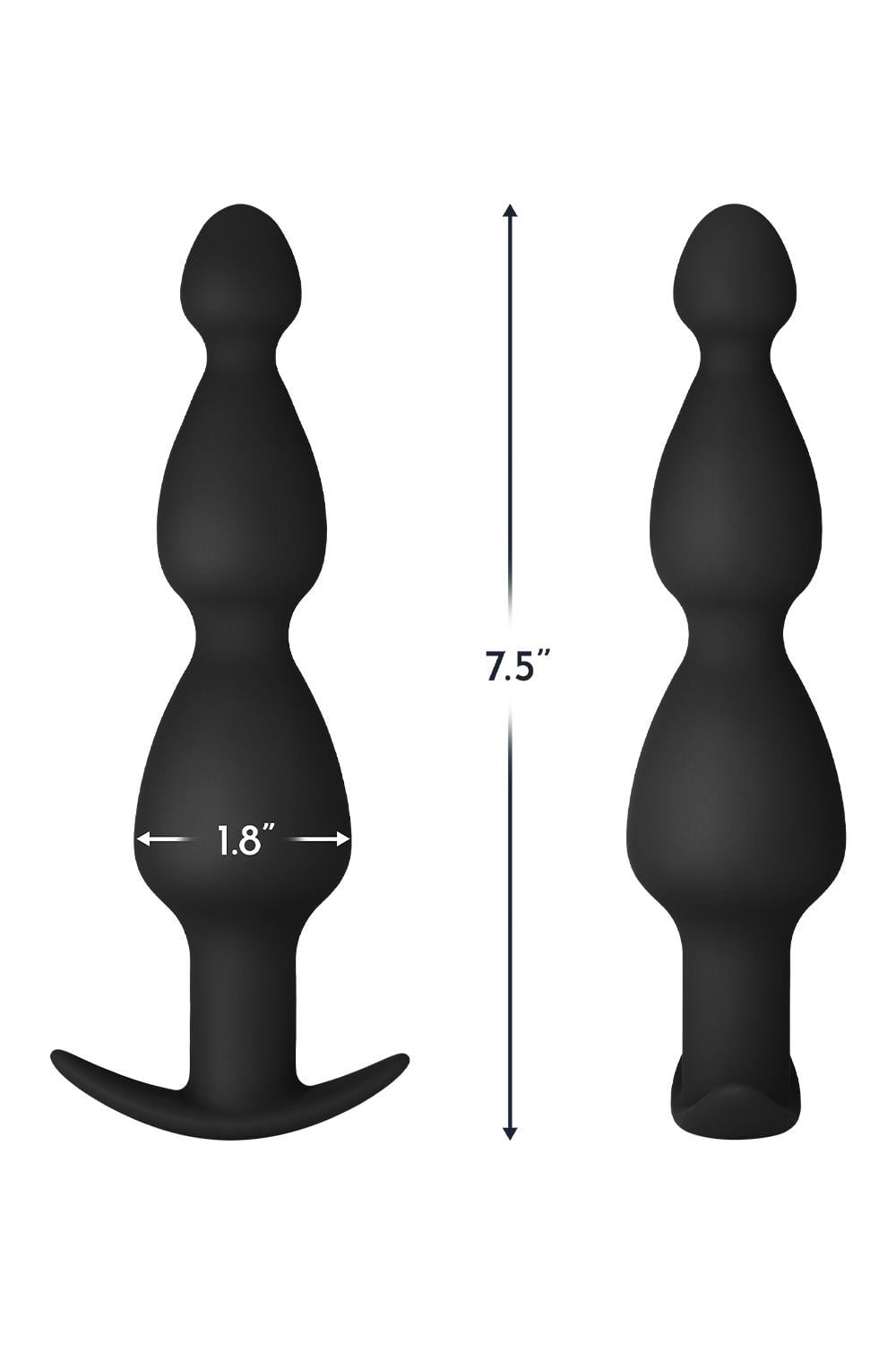 FORTO F-52 CONE BEADS BLACK