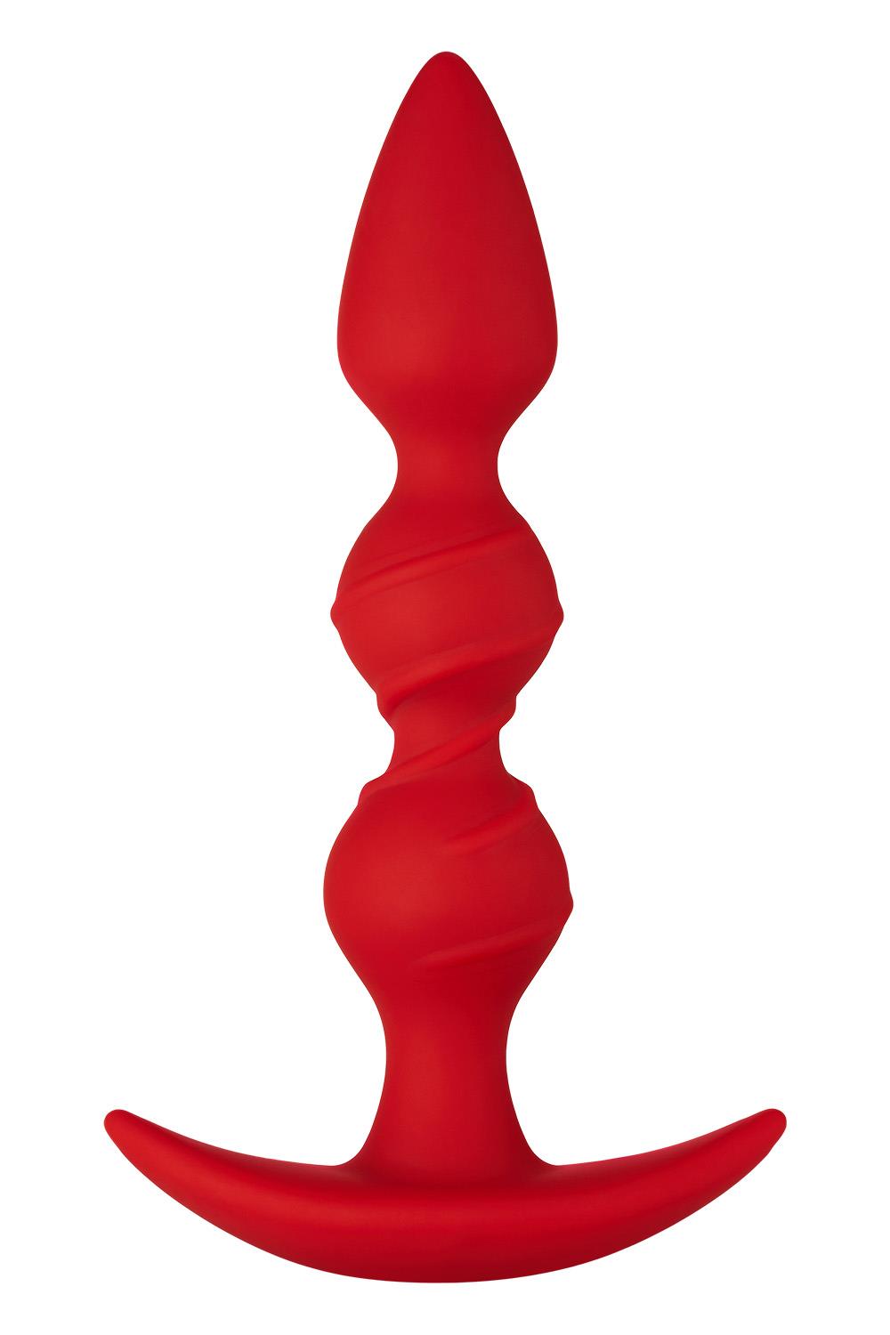 FORTO F-42 SPIRAL BEADS RED