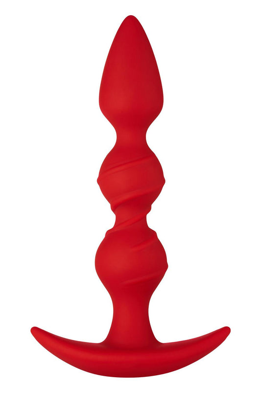 FORTO F-42 SPIRAL BEADS RED