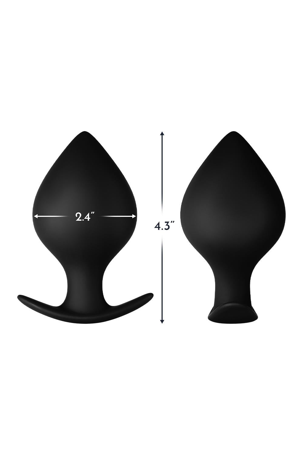 FORTO F-60 SPADE LARGE BLACK