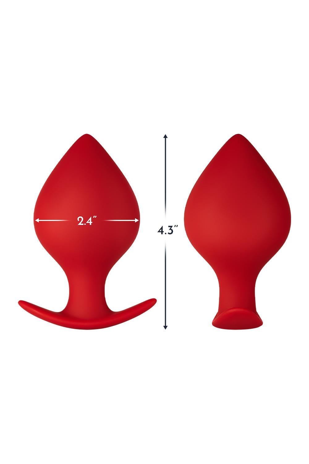 FORTO F-60 SPADE LARGE RED