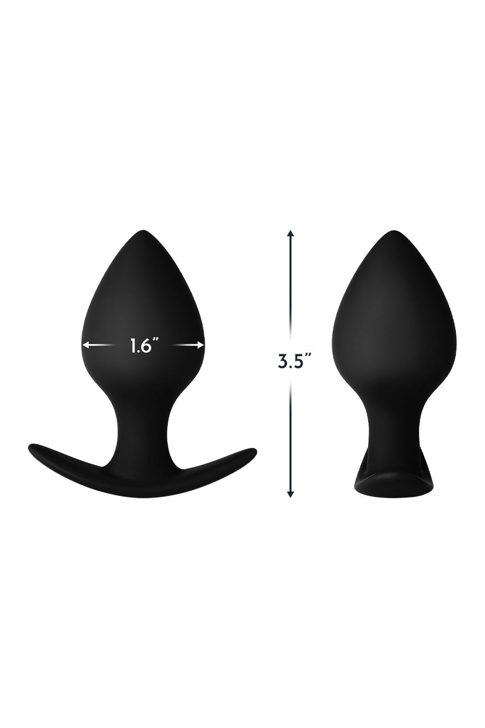 FORTO F-63 RATTLER SPADE SMALL BLACK