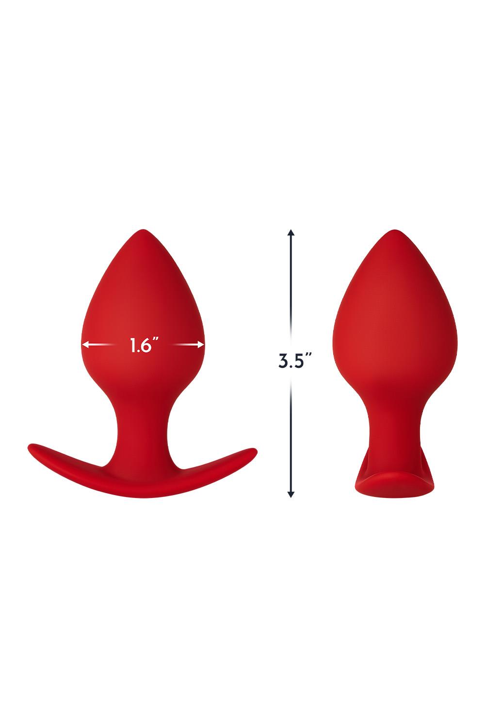 FORTO F-63 RATTLER SPADE SMALL RED