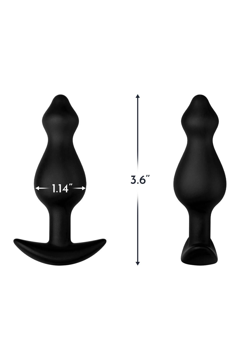 FORTO F-78 POINTEE PLUG SMALL BLACK