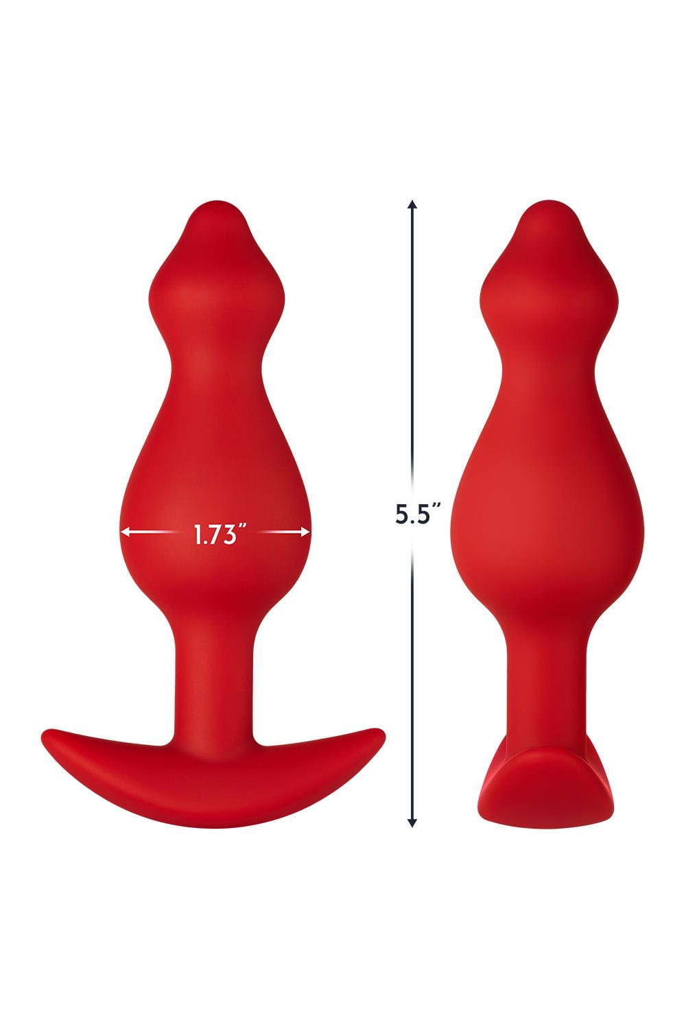 FORTO F-78 POINTEE PLUG LARGE RED