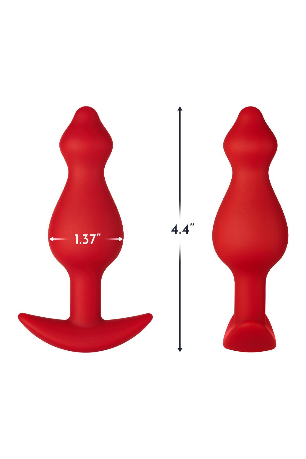 FORTO F-78 POINTEE PLUG MEDIUM RED