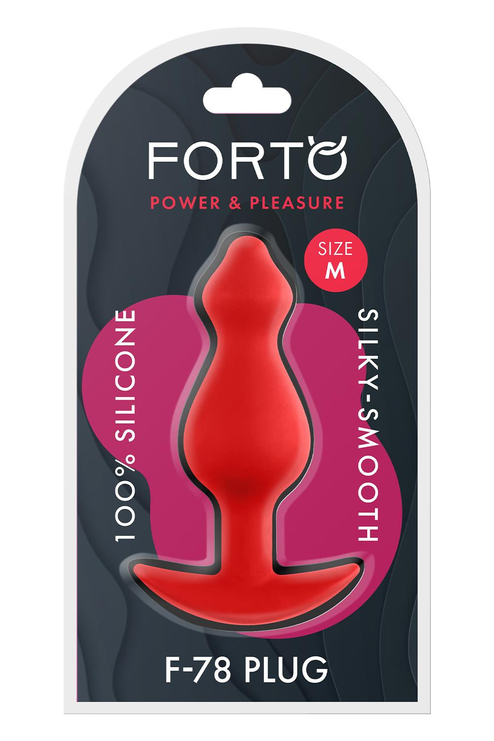 FORTO F-78 POINTEE PLUG MEDIUM RED