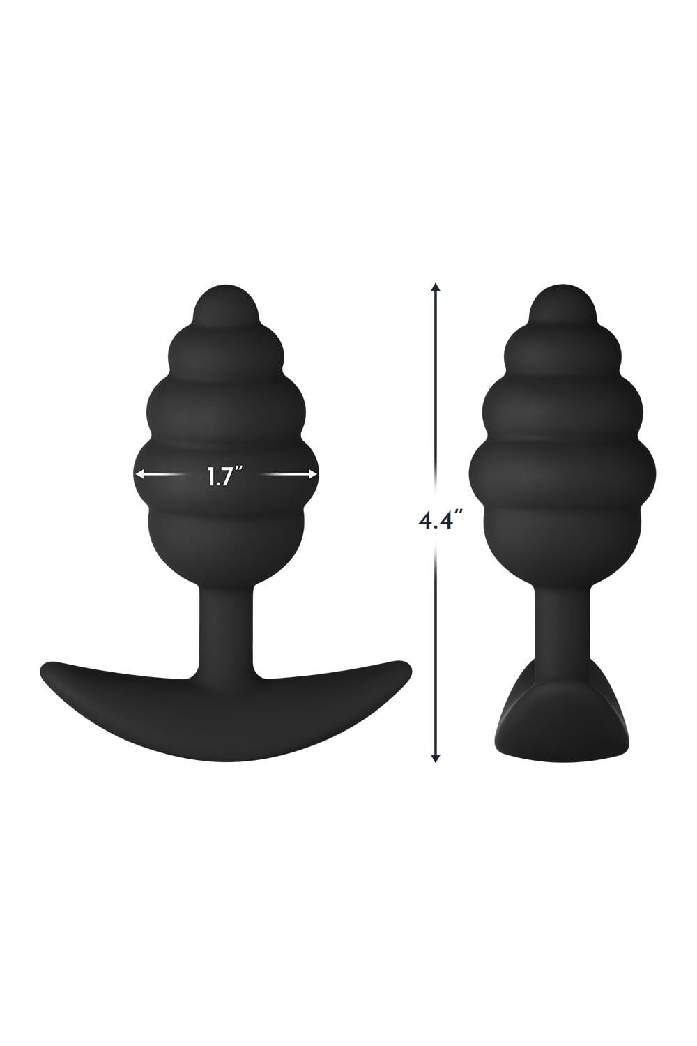FORTO F-83 SPIR PLUG BLACK