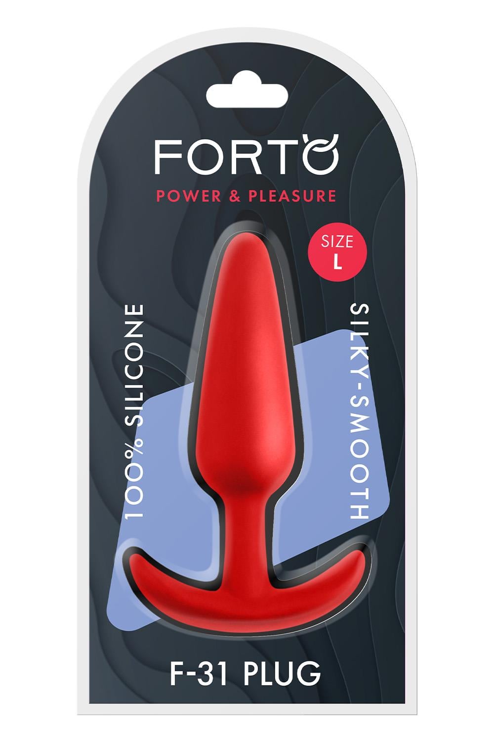 FORTO F-31 PLUG LARGE RED