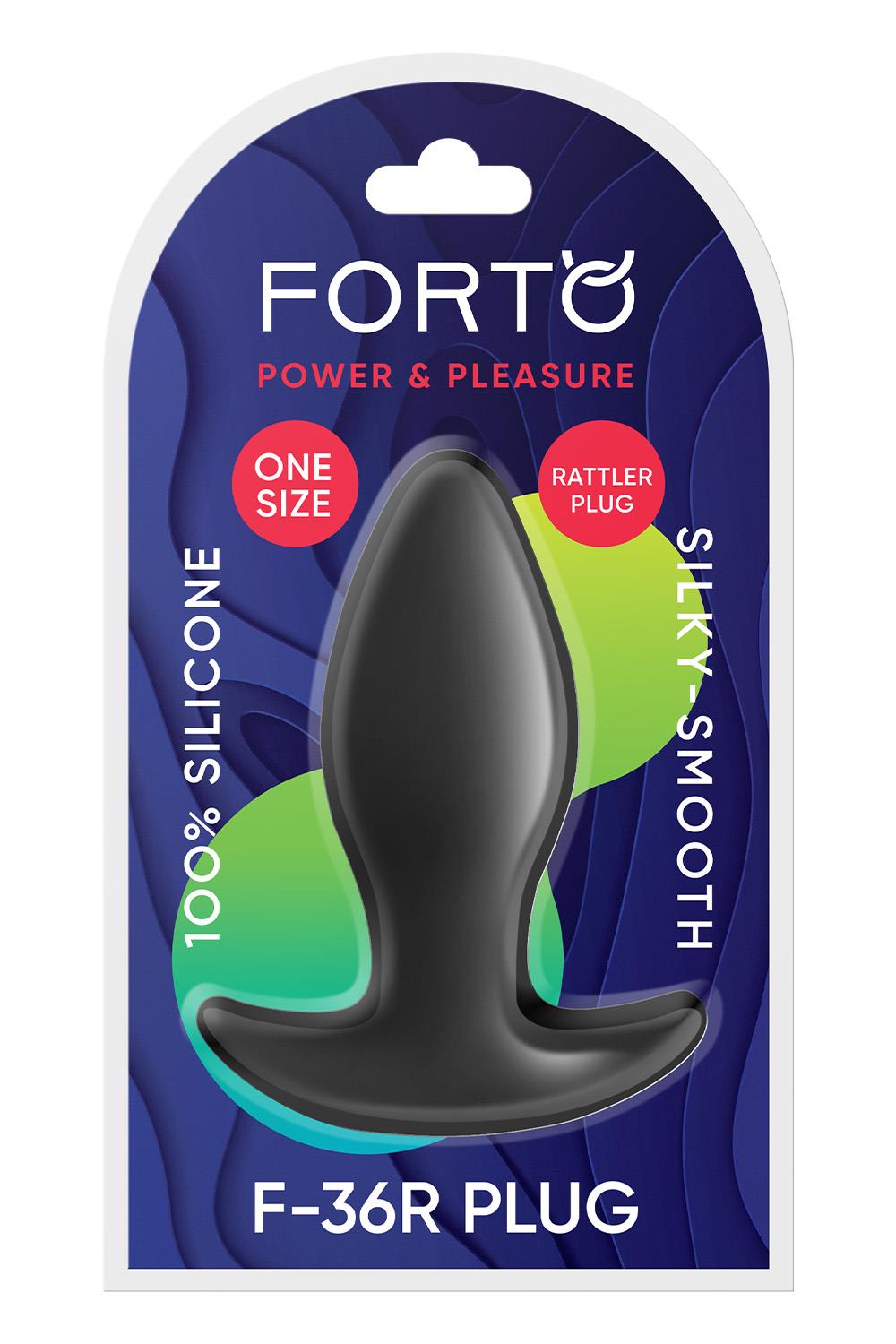 FORTO F-36R RATTLER T PLUG BLACK