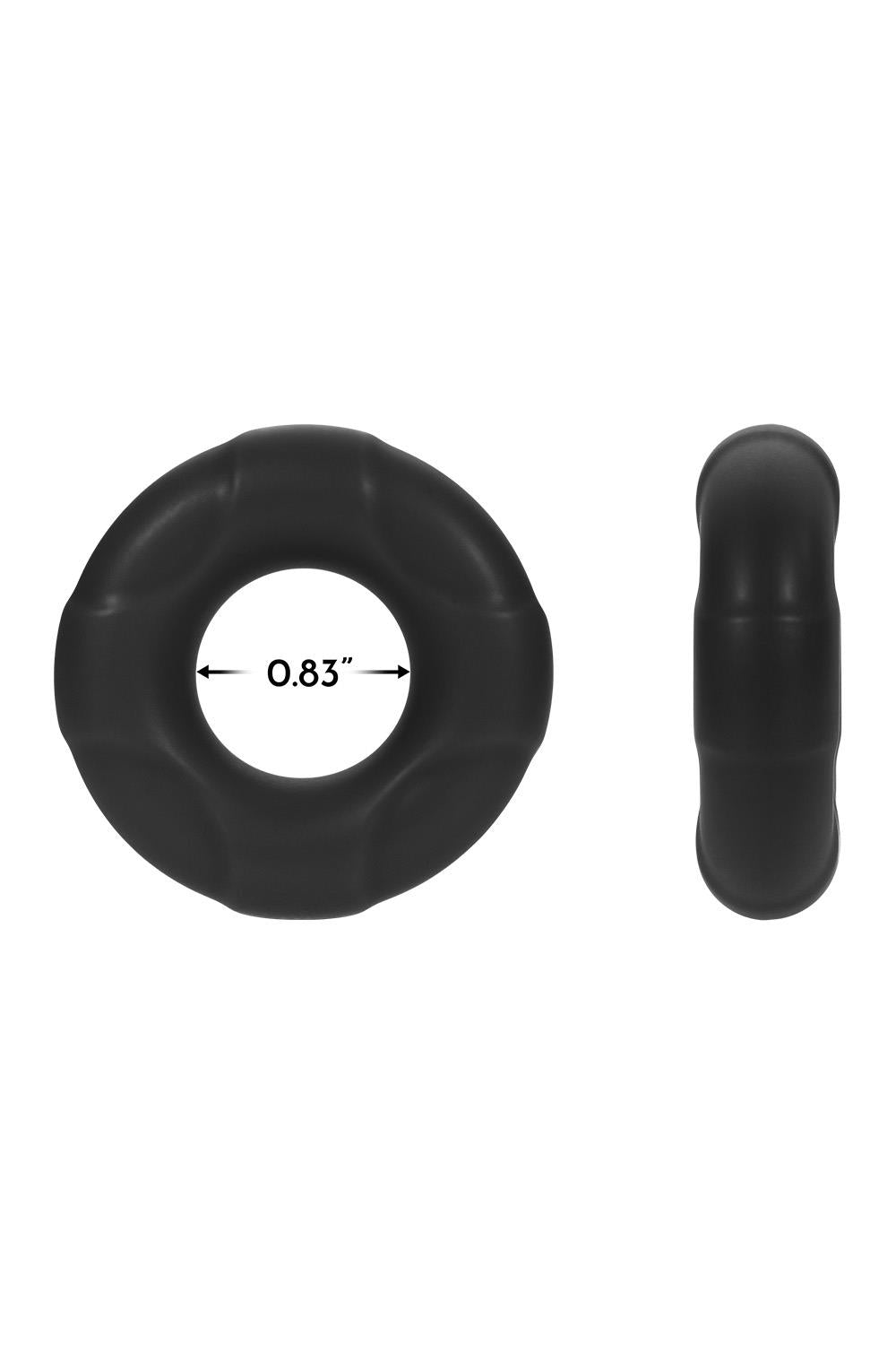 FORTO F-33 21MM C-RING MEDIUM BLACK
