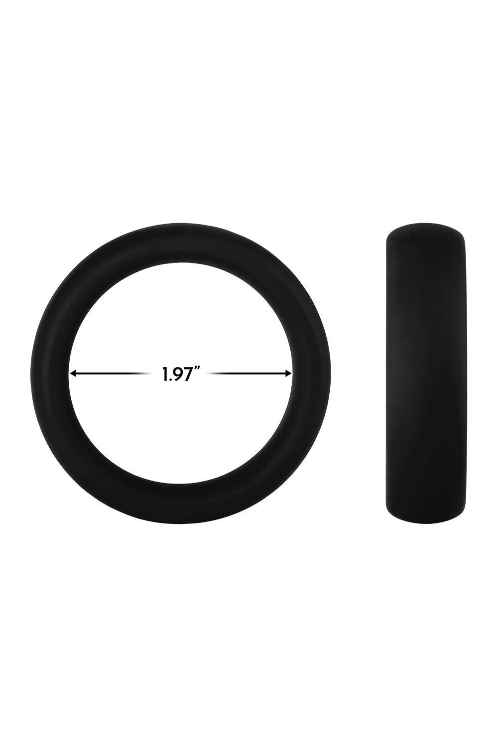 FORTO F-64 50MM RING WIDE LARGE BLACK