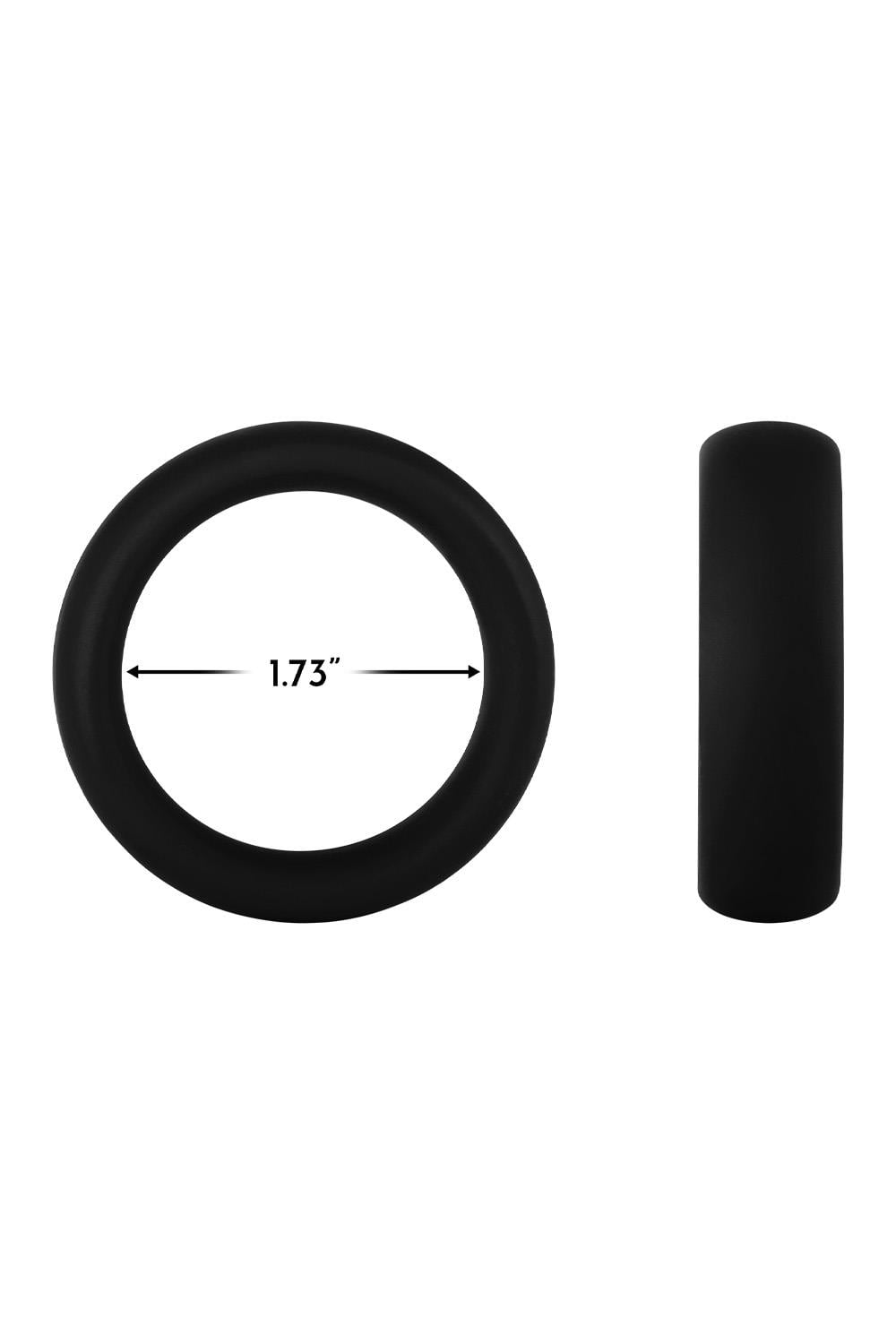 FORTO F-64 45MM RING WIDE MEDIUM BLACK