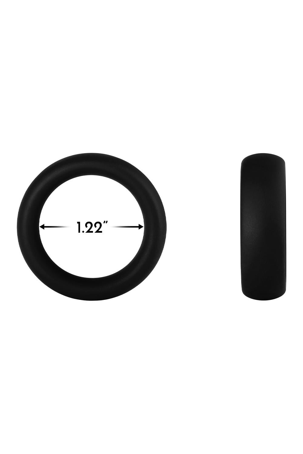 FORTO F-64 40MM RING WIDE SMALL BLACK