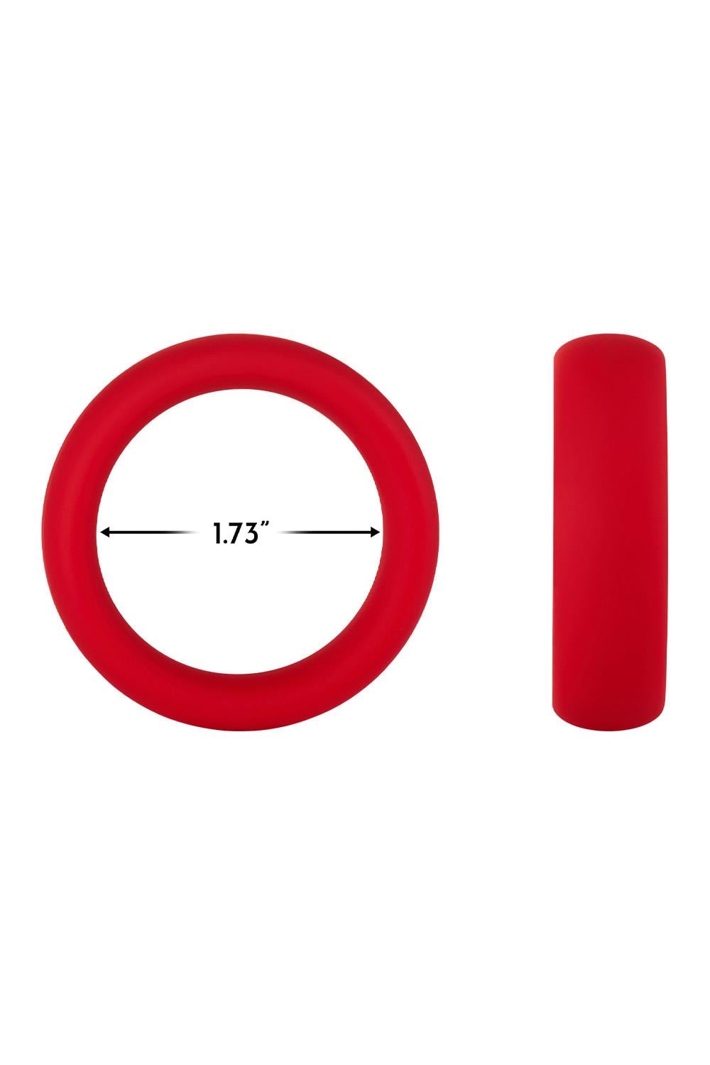 FORTO F-64 45MM RING WIDE MEDIUM RED