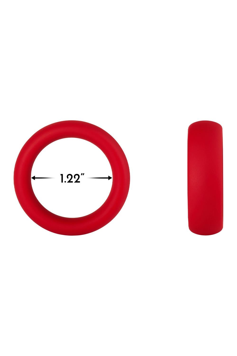 FORTO F-64 40MM RING WIDE SMALL RED