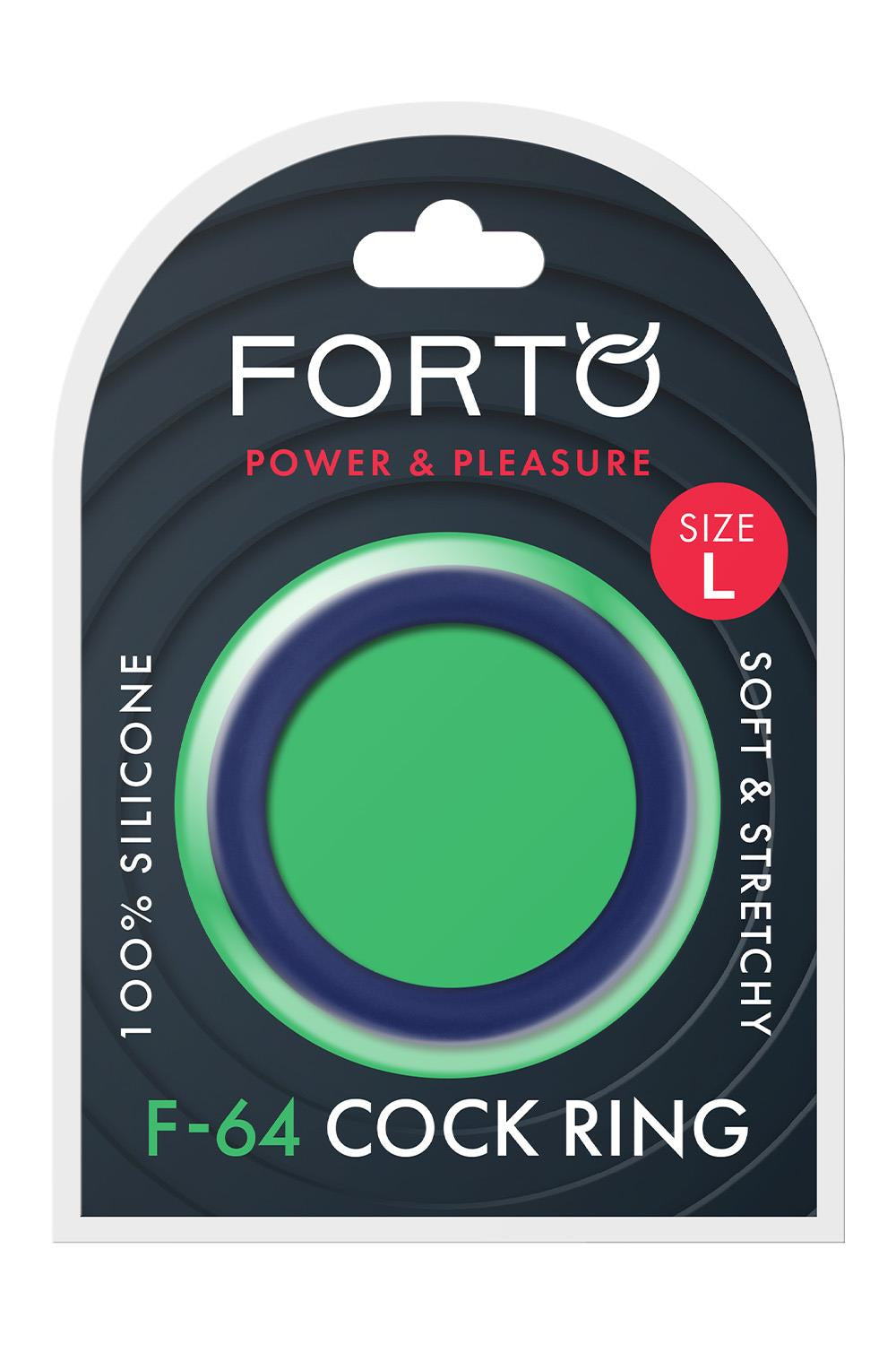 FORTO F-64 50MM RING WIDE LARGE BLUE