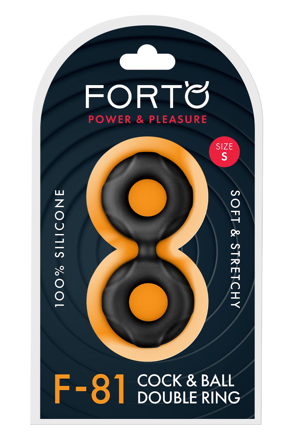 FORTO F-81 DOUBLE RING 44MM BLACK