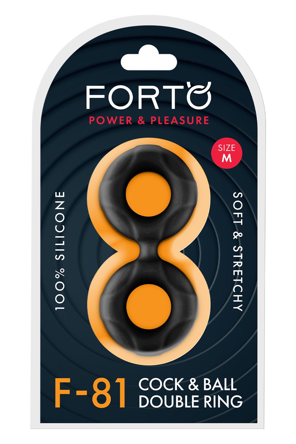 FORTO F-81 DOUBLE RING 47MM BLACK