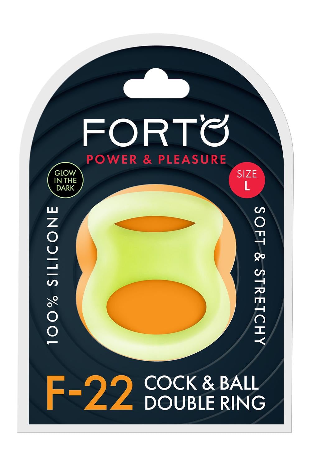 FORTO F-22 D RING LARGE GLOW