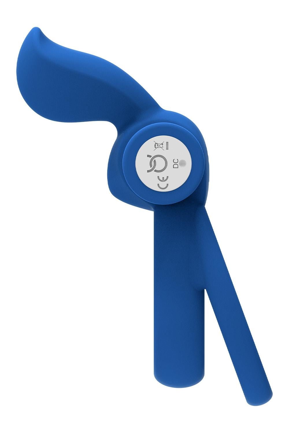 FORTO POINTER VIBRATING COCKRING BLUE