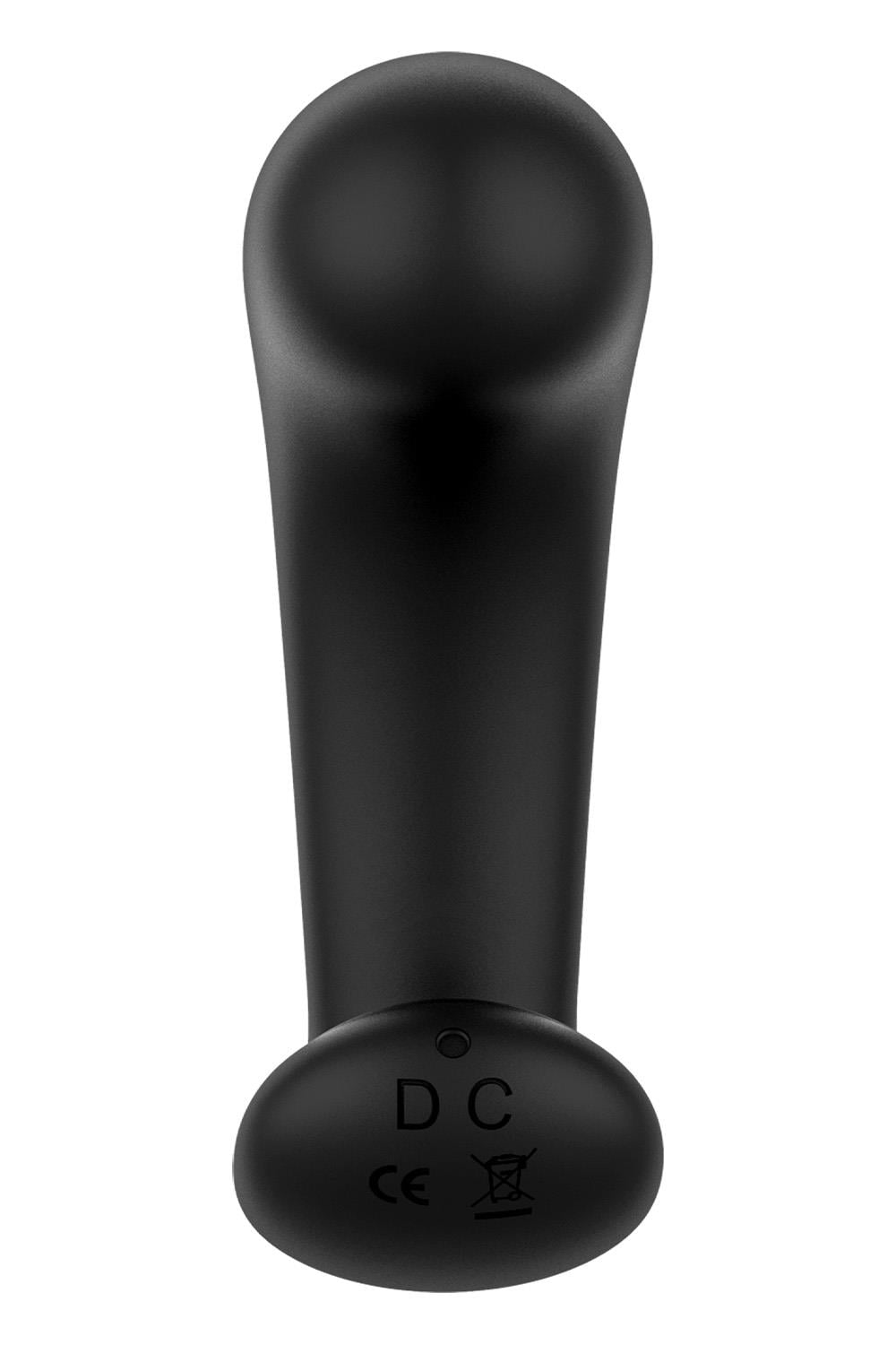 FORTO CURVED VIBRATING PLUG BLACK
