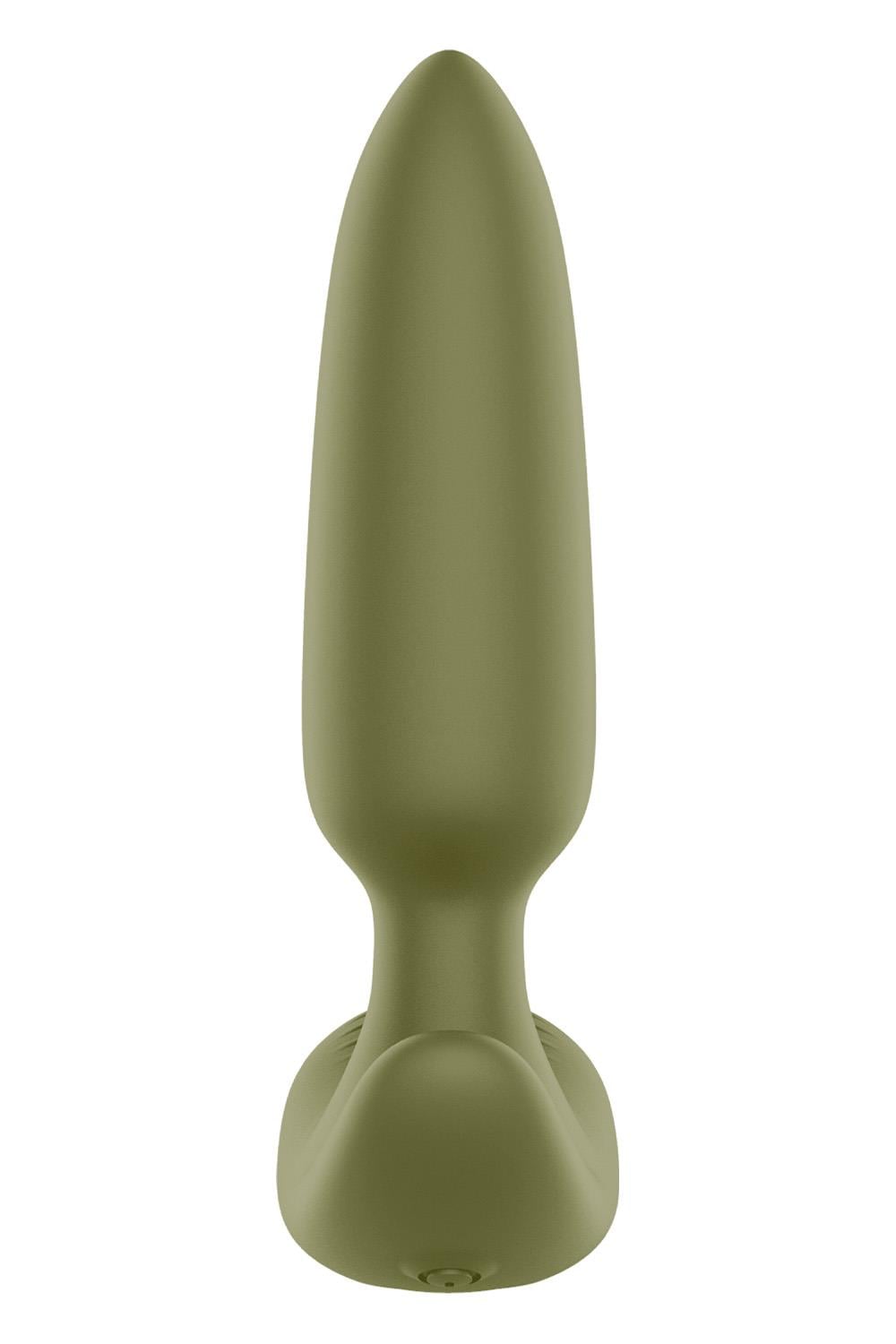 FORTO POINTED VIBRATING PLUG GREEN