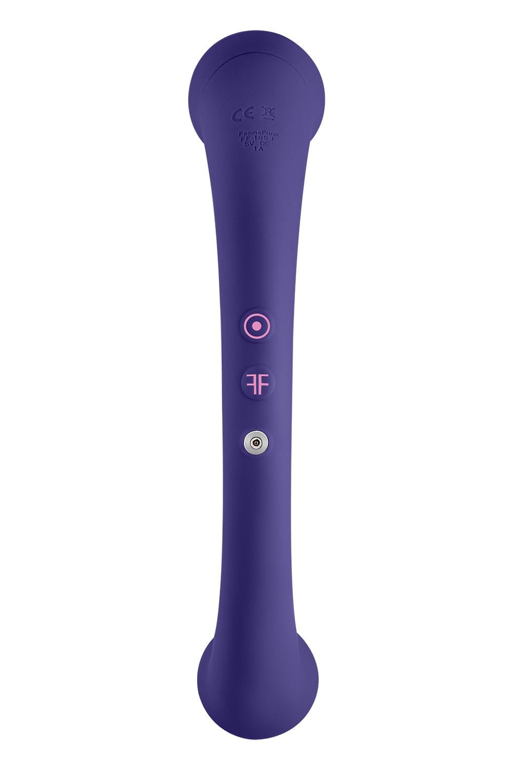 FEMMEFUNN ALUNA DUAL STIMULATING VIBRATOR PURPLE