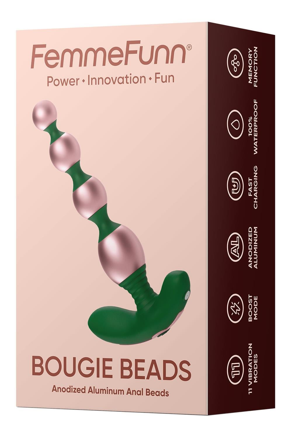 FEMMEFUNN BOUGIE BEADS ROSE GOLD