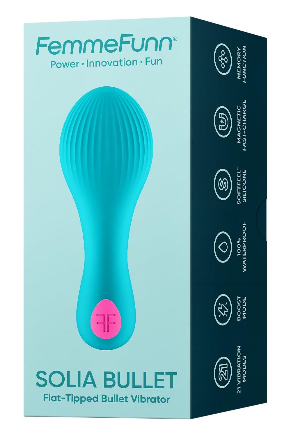 FEMME FUN SOLIA BULLET TURQUOISE